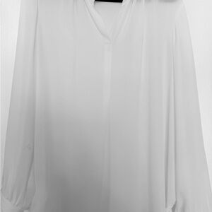 Chic White Women's Blouse